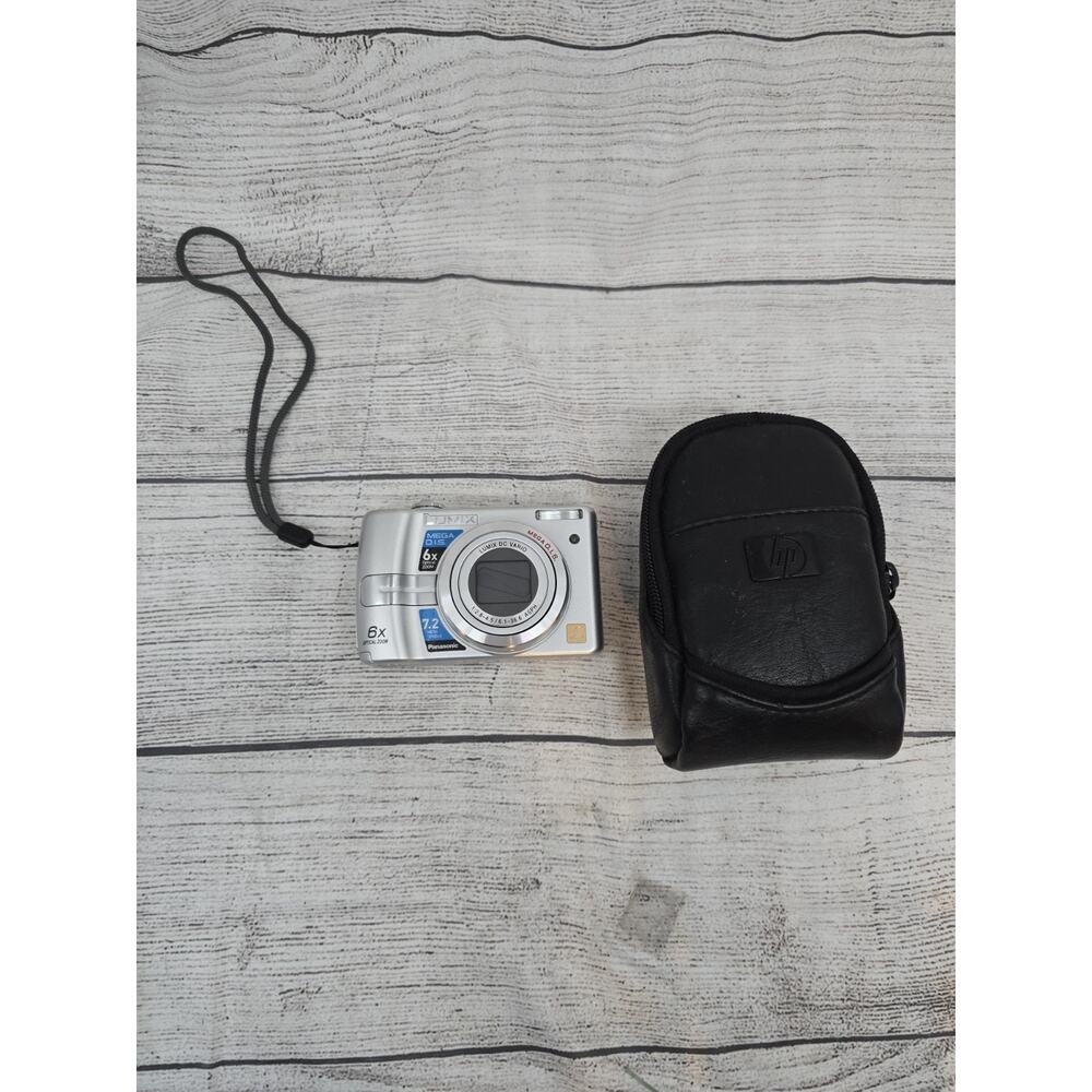 Panasonic Digital Camera Lumix DMC-LZ7 7.2MP Silver Tested